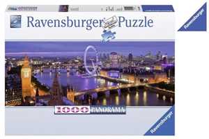 Giocattolo Ravensburger - Puzzle Londra di notte, Collezione Panorama, 1000 Pezzi, Puzzle Adulti Ravensburger