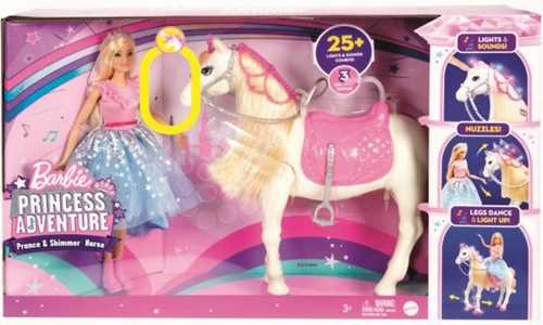 Giocattolo Cavallo di Barbie - Princess Adventure Barbie