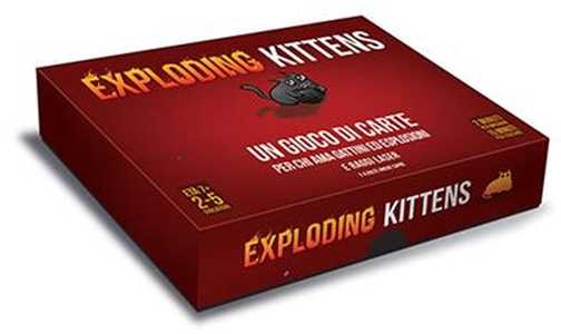 Giocattolo Exploding Kittens. Base - ITA. Gioco da tavolo Asmodee
