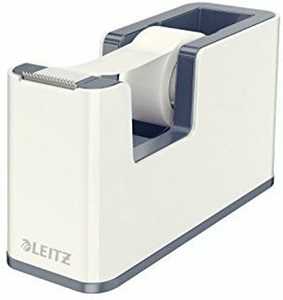 Cartoleria Leitz 53641036 dispenser nastro adesivo Polistirolo Blu, Metallico Leitz