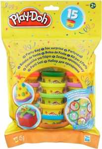 Giocattolo Play-Doh - Borsa da gioco con vasetti (contiene 15 Vasetti di pasta da Modellare) Hasbro