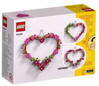 Giocattolo LEGO LEL Seasons and Occasions (40638). Cuore ornamentale LEGO