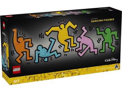 Giocattolo LEGO ART 31216. Keith Haring – Figure danzanti LEGO