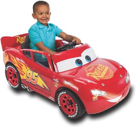 Giocattolo Macchina Elettrica per Bambini 1 Anno 2 Anni Cars Saetta McQueen Cars The Movie Macchinina elettrica, acceleratore a Pedale Sport One