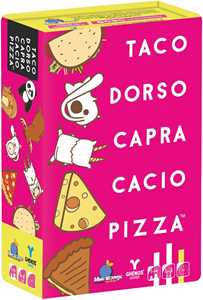 Giocattolo Taco Dorso Capra Cacio Pizza. Gioco da tavolo Ghenos Games