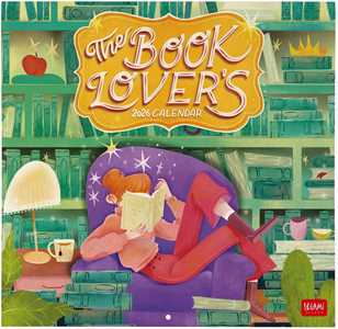 Cartoleria Calendario 2026 da Parete - Book Lover'S - 30 x 29 cm Legami