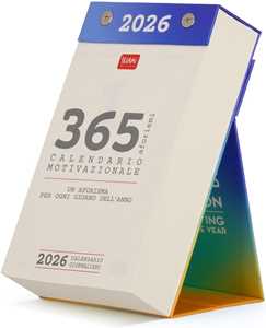 Cartoleria Calendario Giornaliero da tavolo 2026 Legami - Italiano Legami