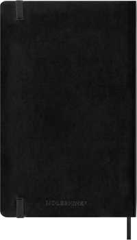 Cartoleria Agenda giornaliera Moleskine 2025-26, 18 mesi, Large, Copertina morbida, Nero - Large 13x21 Moleskine