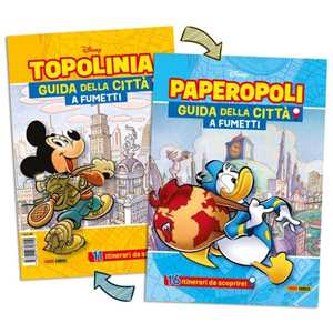 Libro Topolinia-Paperopoli. Guida della città a fumetti. Ediz. a colori 