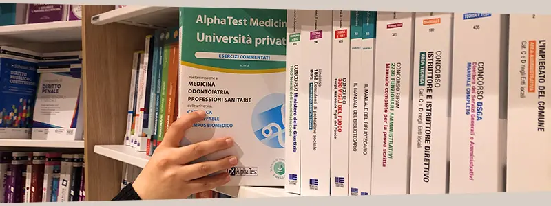 Libri universitari e test