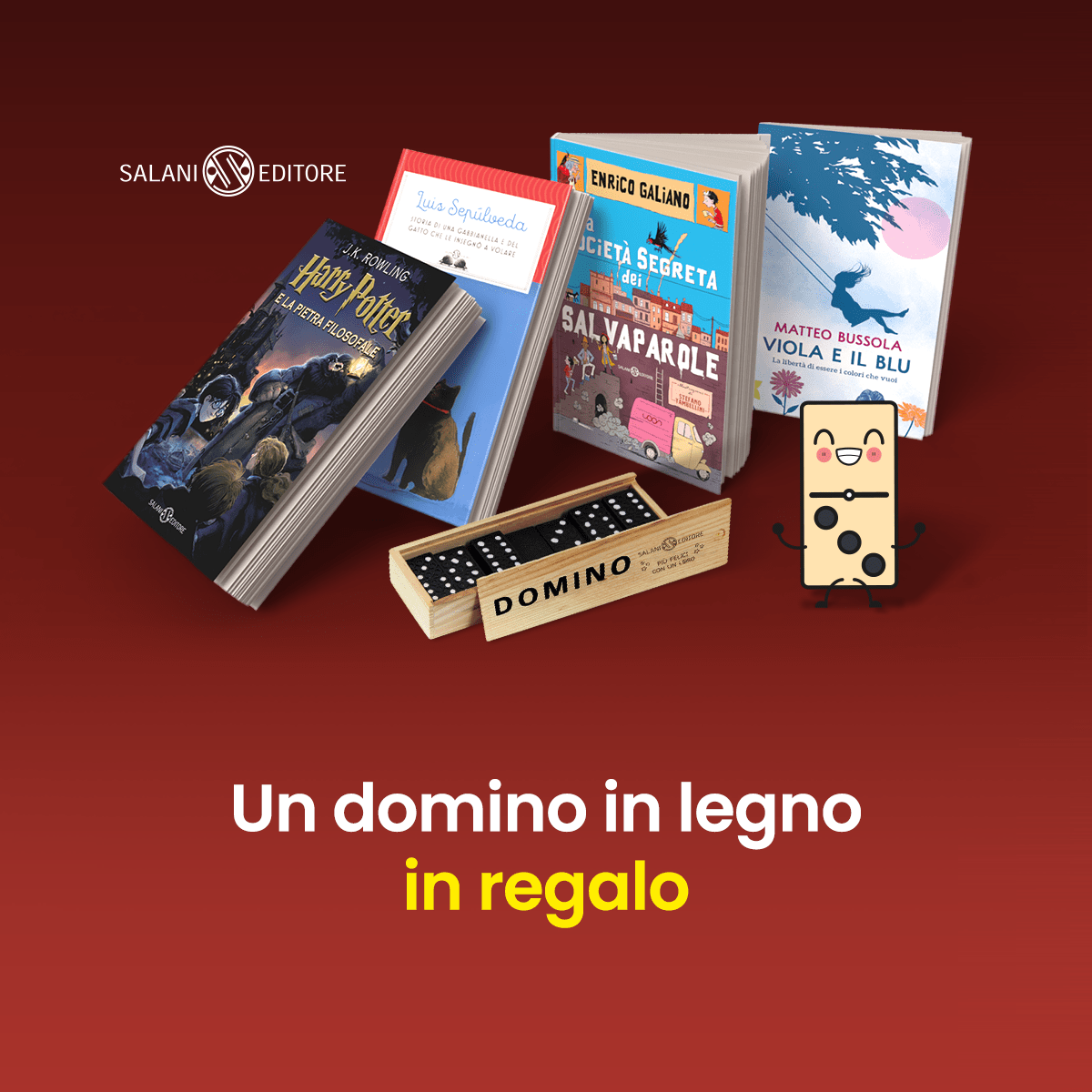 In omaggio con due libri Salani