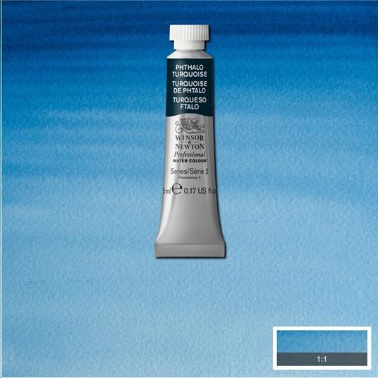 Acquarello Winsor & Newton Pwc Tubo 5ml -turchese Ftalo – 526