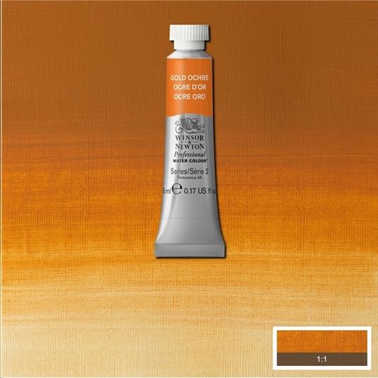 Acquarello Winsor & Newton Pwc Tubo 5ml -ocra Oro – 285