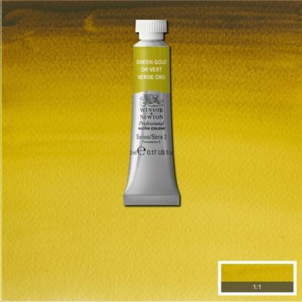 Acquarello Winsor & Newton Pwc Tubo 5ml -verde Oro – 294