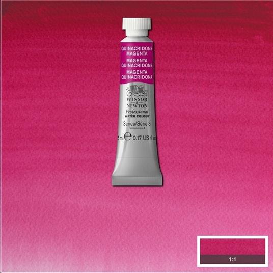 Acquarello Winsor & Newton Pwc Tubo 5ml -magenta Quinacridone – 545