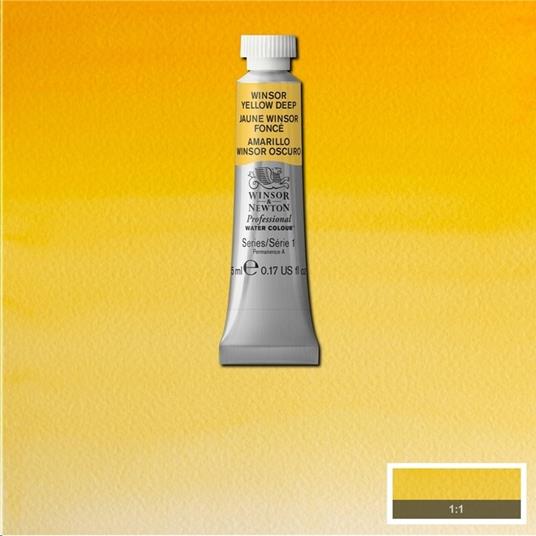 Acquarello Winsor & Newton Pwc Tubo 5ml -giallo Winsor Scuro – 731