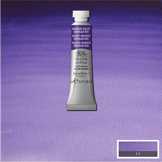 Acquarello Winsor & Newton Pwc Tubo 5ml -viola Winsor (diossazina) – 733