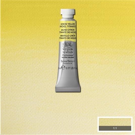 Acquarello Winsor & Newton Pwc Tubo 5ml -giallo Limone (nickel Titanato) – 347