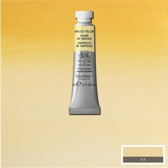 Acquarello Winsor & Newton Pwc Tubo 5ml -giallo Di Napoli – 422