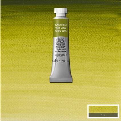 Acquarello Winsor & Newton Pwc Tubo 5ml -verde Oliva – 447