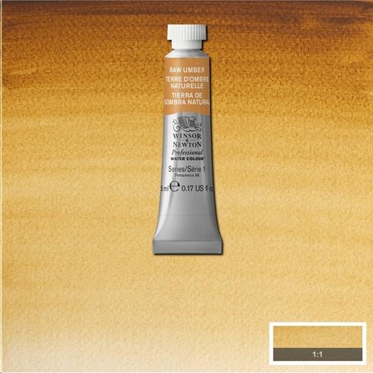 Acquarello Winsor & Newton Pwc Tubo 5ml -terra D''ombra Naturale – 554