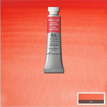 Acquarello Winsor & Newton Pwc Tubo 5ml -lacca Scarlatta – 603