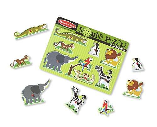 Sound Puzzle Zoo Animals Puzzle con formine 8 pezzo(i) - 3