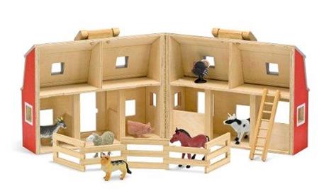 Wooden Fold & Go Barn - 3