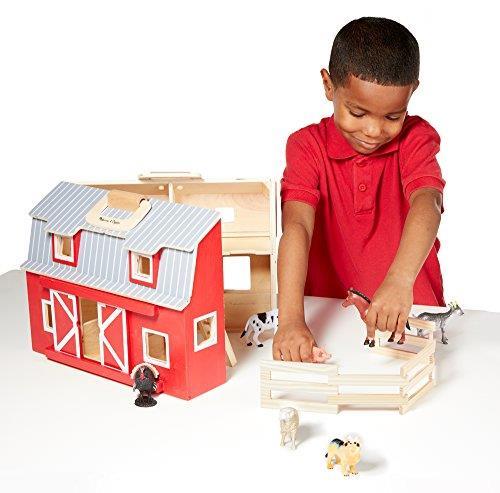 Wooden Fold & Go Barn - 6