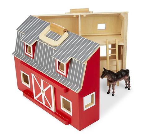 Wooden Fold & Go Barn - 12