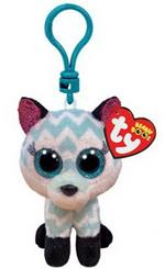 Peluche Portachiavi 12 Cm Volpe Atlas Beanie Boos Clips  T35249