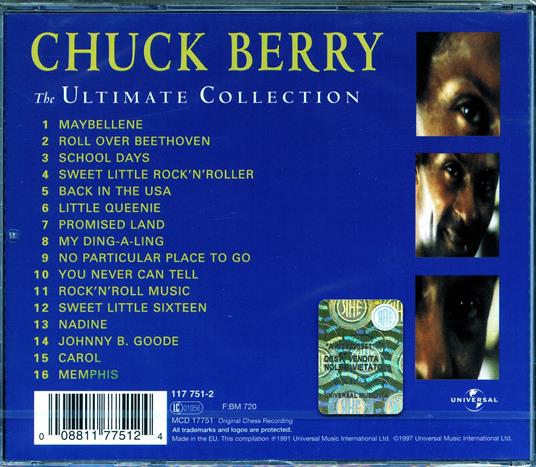 The Ultimate Collection - CD Audio di Chuck Berry - 2