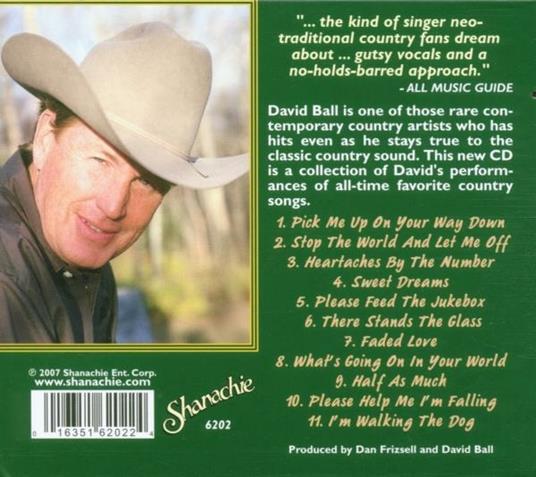 Heartaches by the Number - CD Audio di David Ball - 2