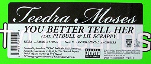 You Better Tell Her - Vinile LP di Teedra Moses
