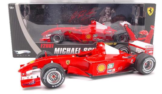 Ferrari F2001 Michael Schumacher '01 Elite 1:18 Model N2075 Hwn2075 - 2