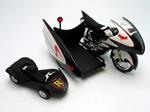 Batman Diecast Model 1/12 Bat Bike Motocicletta di Batman (Tv Serie 1966)