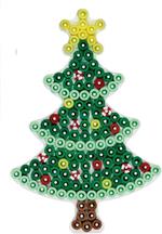 Hama Beads Pegboard - christmas tree