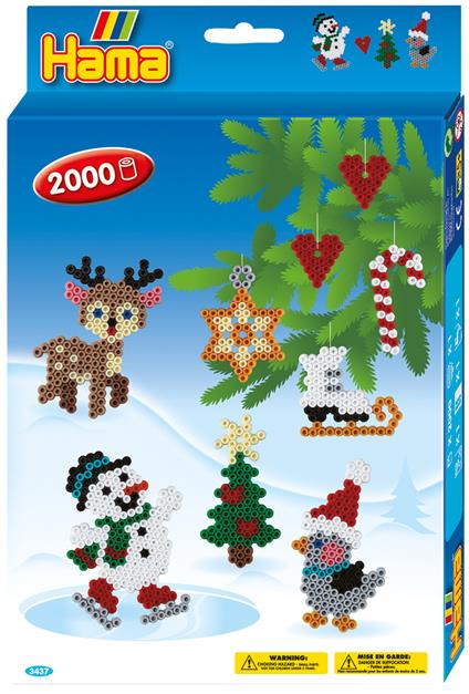 Hama Beads 3437 profilo Tube bead Multicolore 2000 pezzo(i)