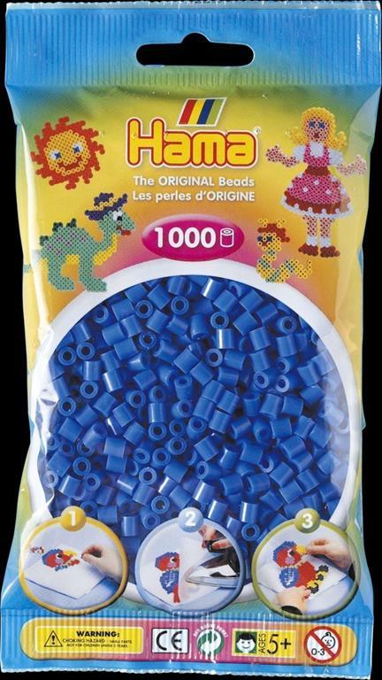 hama bustina 1000 perline blu chiaro - 3
