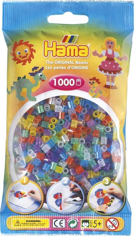 Hama Beads 207-54 profilo Seed bead Multicolore 1000 pezzo(i) - 5