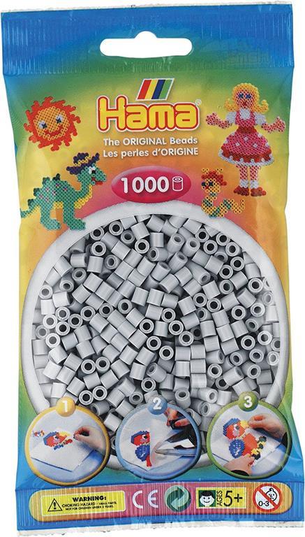 Hama Beads 207-70 profilo Tube bead Grigio 1000 pezzo(i) - 3