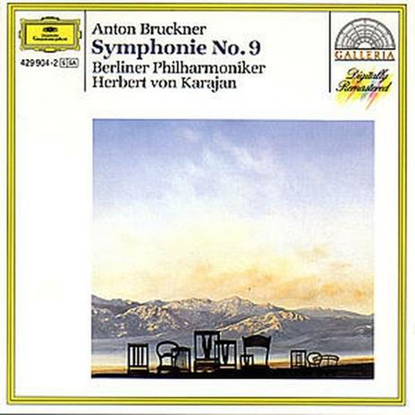 Sinfonia n.9 - CD Audio di Anton Bruckner,Herbert Von Karajan,Berliner Philharmoniker