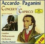 Concerti per violino - Capricci - CD Audio di Niccolò Paganini,Salvatore Accardo,London Philharmonic Orchestra,Charles Dutoit