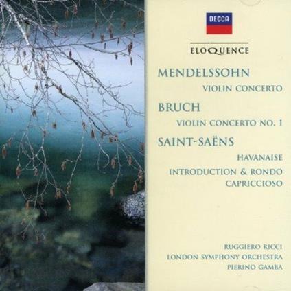 Violin Concertos - CD Audio di Felix Mendelssohn-Bartholdy,Max Bruch