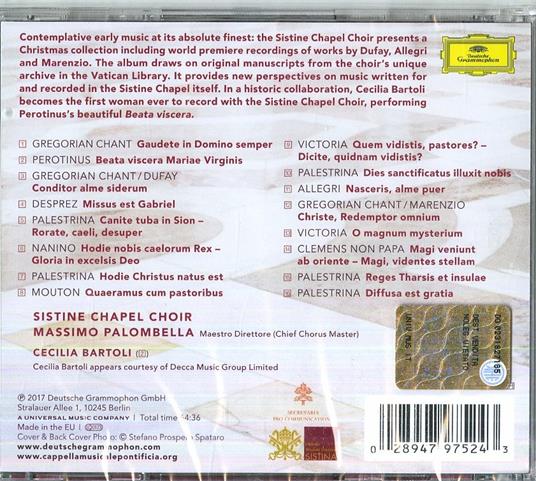 Veni Domine - CD Audio di Cecilia Bartoli,Massimo Palombella - 2