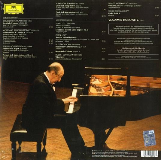 Horowitz in Moscow - Vinile LP di Vladimir Horowitz - 2