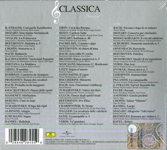 Classica. The Platinum Collection - CD