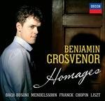 Homages - CD Audio di Johann Sebastian Bach,Frederic Chopin,Franz Liszt,César Franck,Felix Mendelssohn-Bartholdy,Ferruccio Busoni,Benjamin Grosvenor