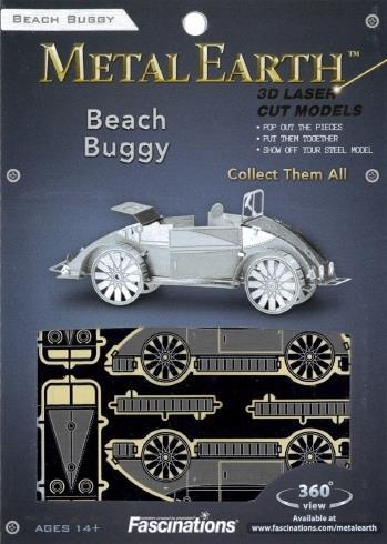 Beach Dune Buggy Metal Earth 3D Model Kit MMS006 - 2