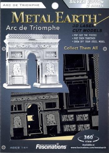 Arc de Triomphe - Arco Di Trionfo Parigi Metal Earth 3D Model Kit MMS023 MMS023